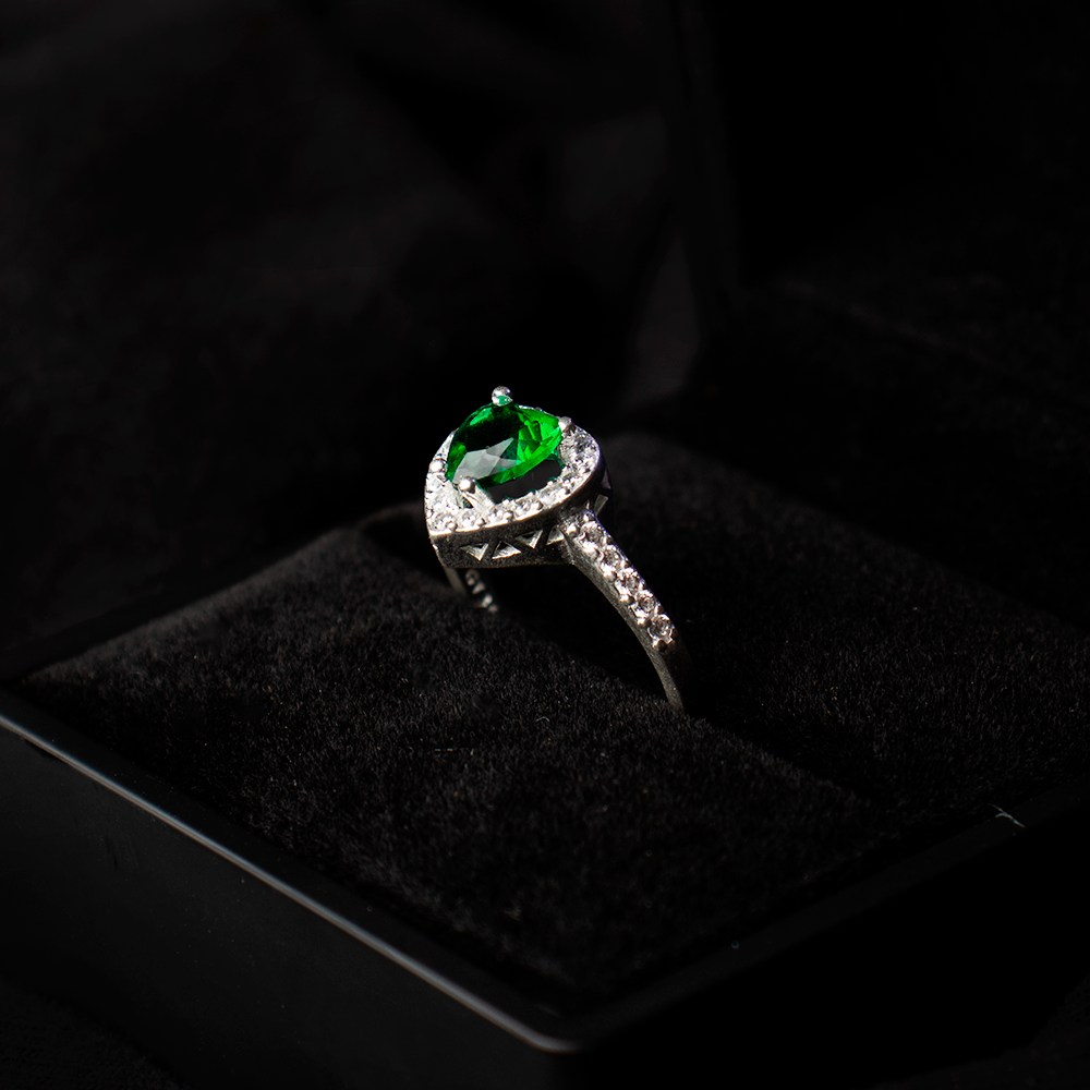 Anillo Aurea verde