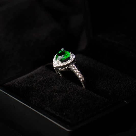 Anillo Aurea verde