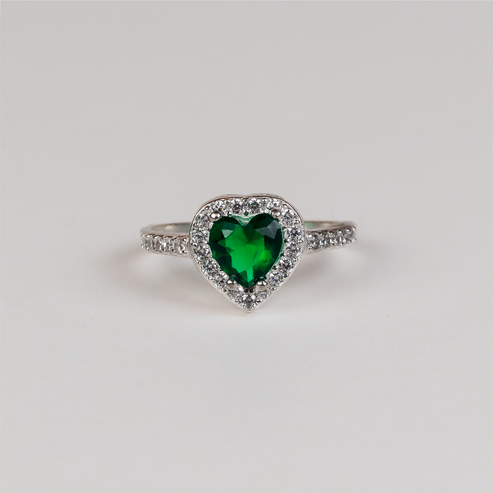 Anillo Aurea verde